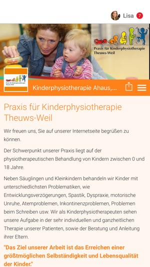 Kinderphysiotherapie Ahaus NRW(圖1)-速報App