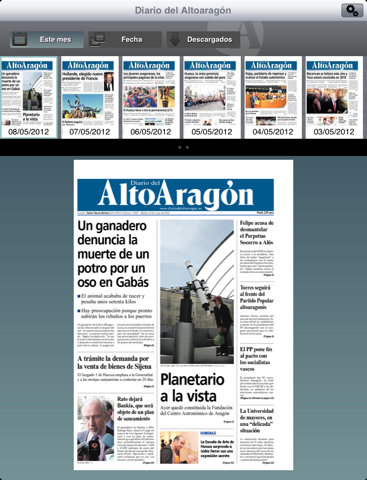 Diario del AltoAragón screenshot 2