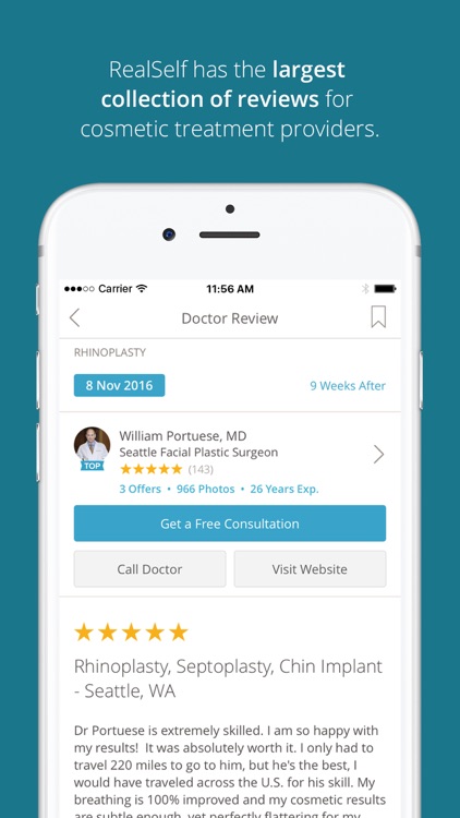 RealSelf – Cosmetic Treatments, Doctors, Reviews