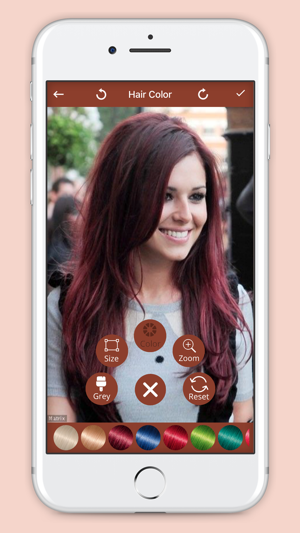 Hair Style : Hair Color Maker(圖5)-速報App