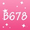 B678 Selfie Editor app, very easy to use it