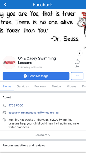 ONE Casey Swimming Lessons(圖4)-速報App