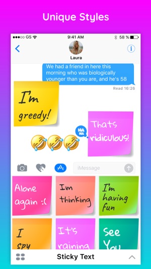 Handwritten Sticky Notes Text(圖3)-速報App