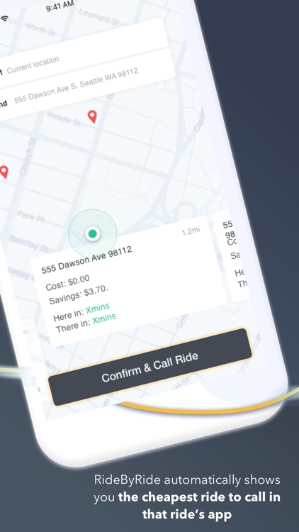 RideByRide: a passenger app