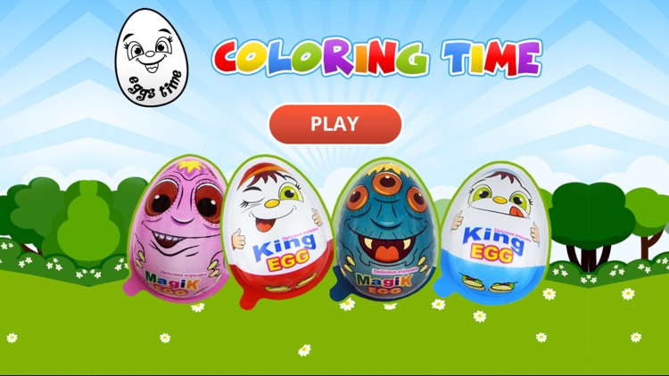 Eggs Time Coloring Books screenshot-3