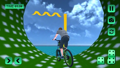 BMX Bicycle Sky High Stunts 3D screenshot 2