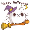 Halloween of Cute Cat Sticker