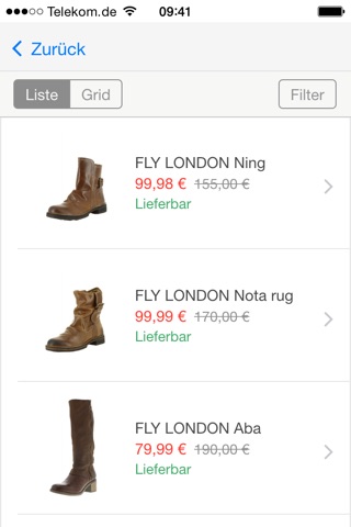Fly London Shop screenshot 3