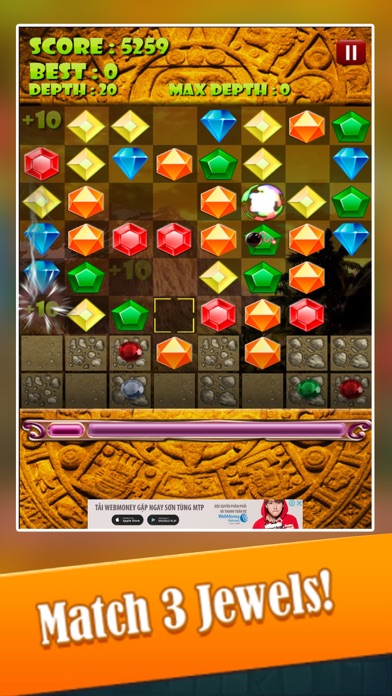 Gems Jungle Line screenshot 3