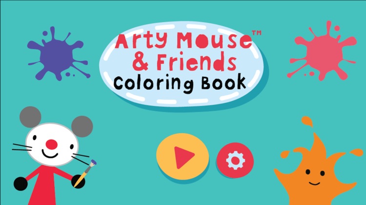 Arty Mouse And Friends Coloring Book