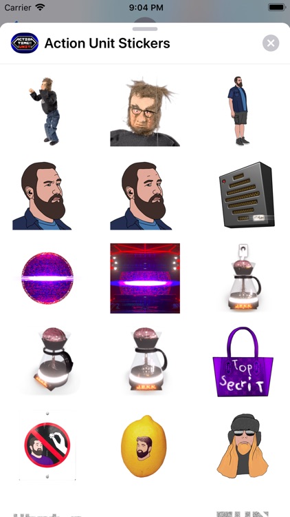 Action Unit Stickers screenshot-4
