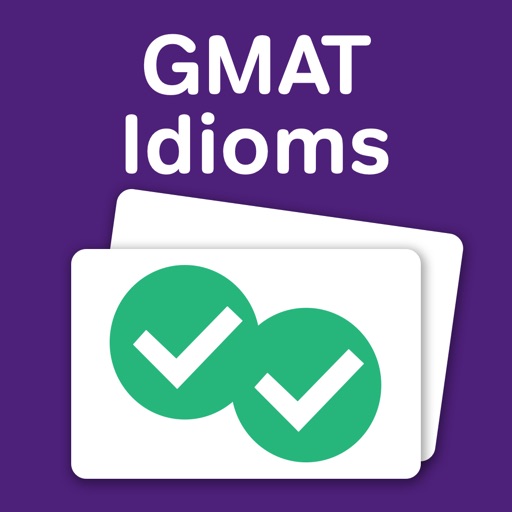 GMAT Idiom Flashcards iOS App