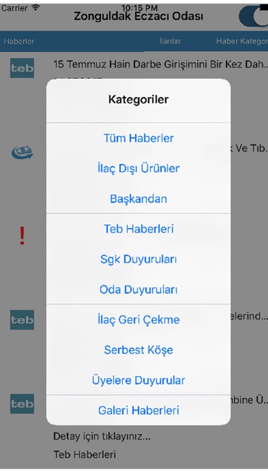 Zonguldak Eczacı Odası screenshot 4