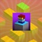 In cube world, our friends lost in an infinity galaxy