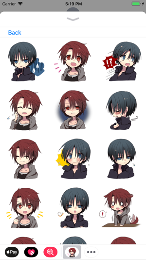 Anime Boys Stickers(圖5)-速報App