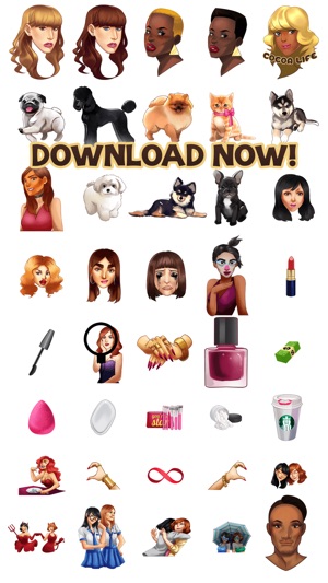 MakeupMoji - Emojis for you(圖5)-速報App