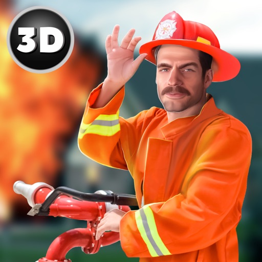 Firefighter - City Rescue Sim Icon