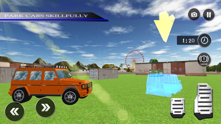 Camper Trailer Truck Driving screenshot-3