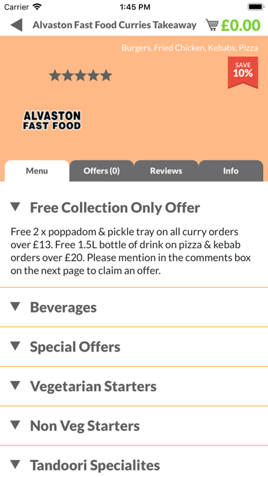 Alvaston Fast Food Takeaway screenshot 2