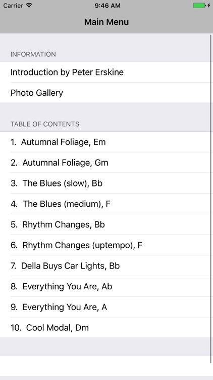 Erskine Jazz Essentials Vol. 1