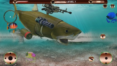 Angry Robot Shark Simulator - Pro screenshot 2