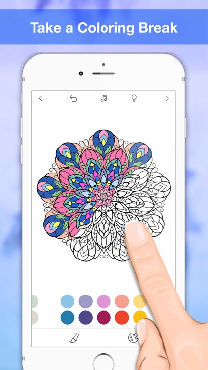 Colory: Coloring Book for Adults screenshot-0