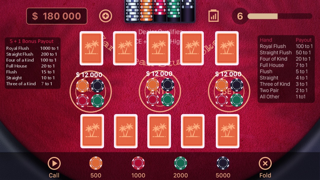 Red flush casino app play