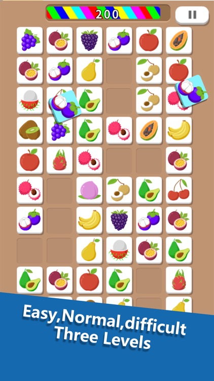 2 Player Fruits Link Link War