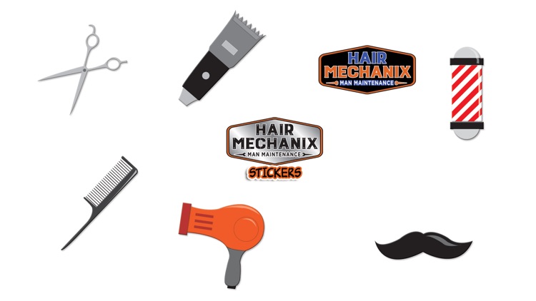 Hair Mechanix Stickers