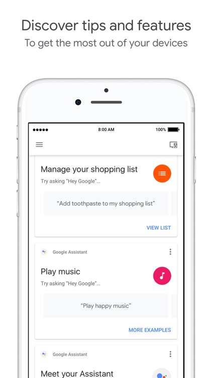 Google Home screenshot-5