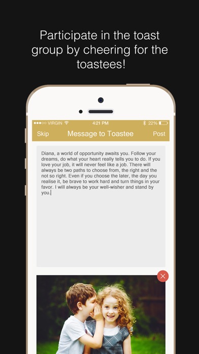 Toast Moments: Group Connect screenshot 3