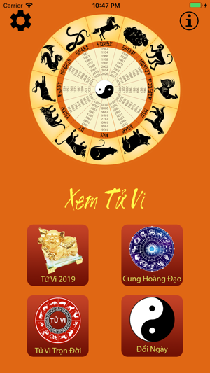 Tử Vi 2019 - Đông Tây