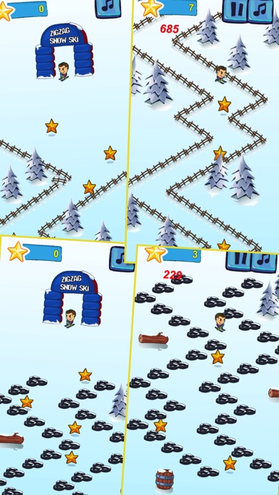 极品滑雪游戏-滑雪大冒险益智游戏 screenshot 2