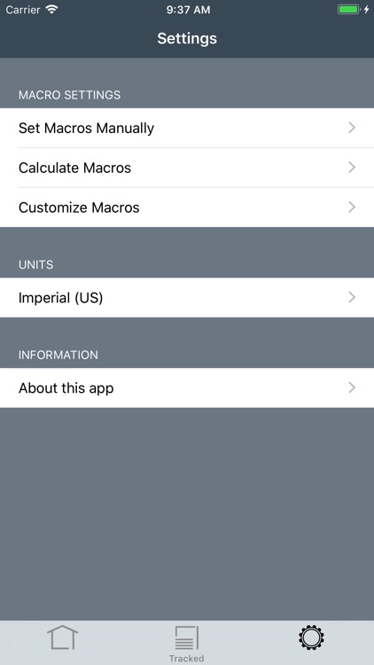 Trackit Macronutrient Tracker screenshot-4