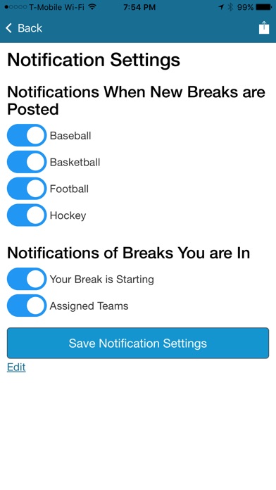 Cardsmiths Breaks App screenshot 3