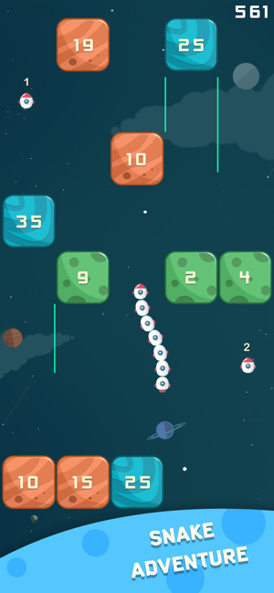 Space Race - Snake and Blocks(圖1)-速報App