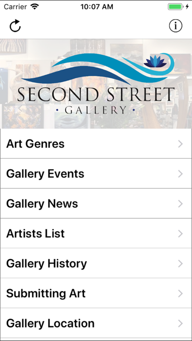 How to cancel & delete Second Street Gallery from iphone & ipad 1
