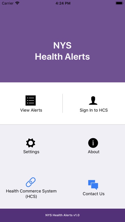NYS Health Alerts
