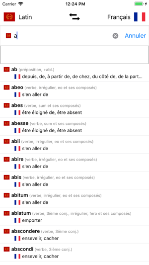 Dictionnaire Latin-Français(圖4)-速報App