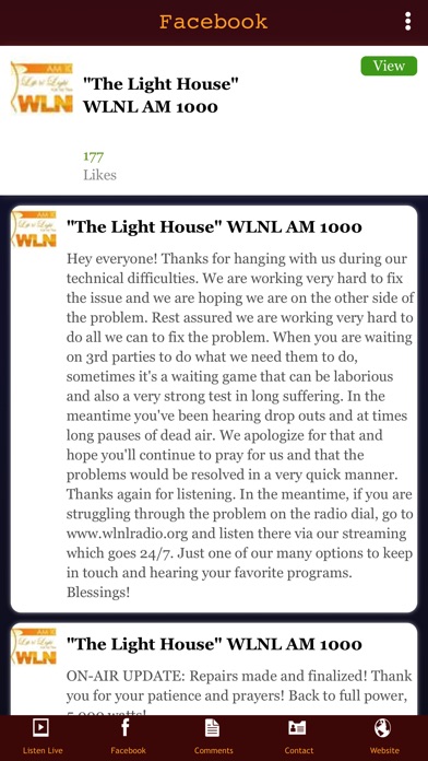 WLNL Streaming Radio screenshot 2