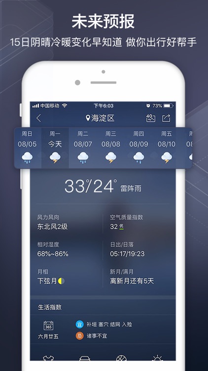 天气通Pro - 关注天气,开启美好生活 screenshot-3