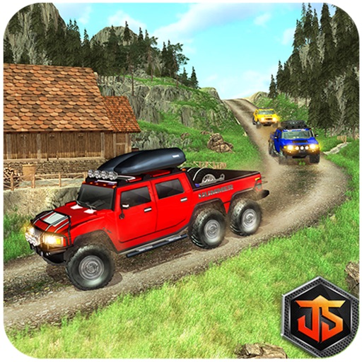 6x6 Offroad Pickup Truck Sim