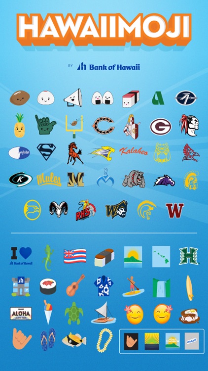 Hawaiimoji by Bank of Hawaii