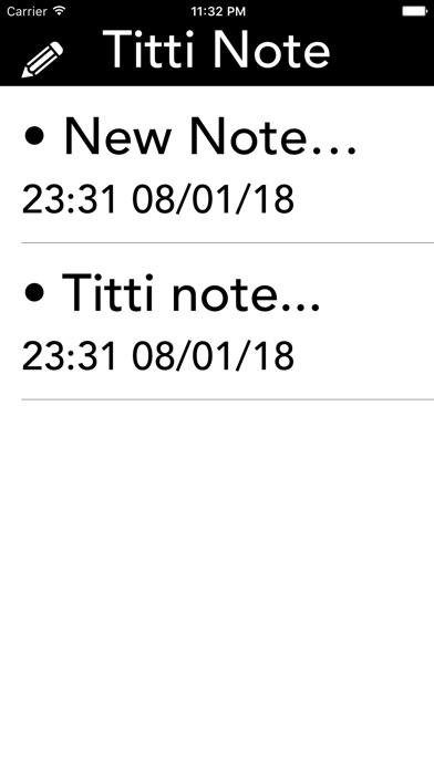 Titti Note screenshot 2