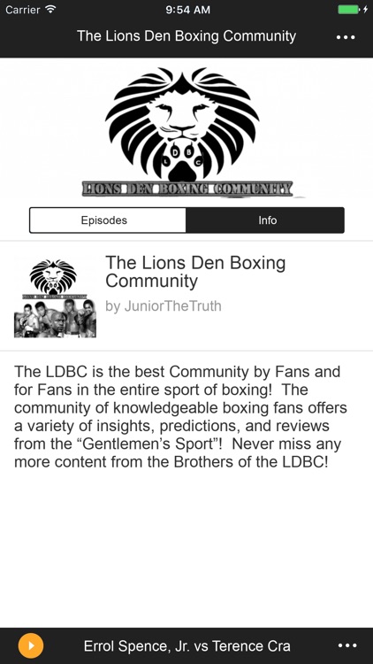 The Lions Den Boxing Community