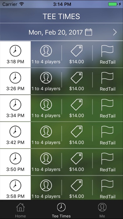 RedTail Golf Center Tee Times