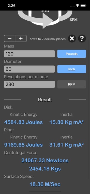 Flywheel Energy Calculator(圖5)-速報App