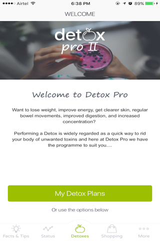 Detox Pro - Diets & Plans screenshot 2