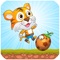 Tiger adventure games with a run, jump to find words about animals and the other to find the terminology must run, jump through obstacles hurdles