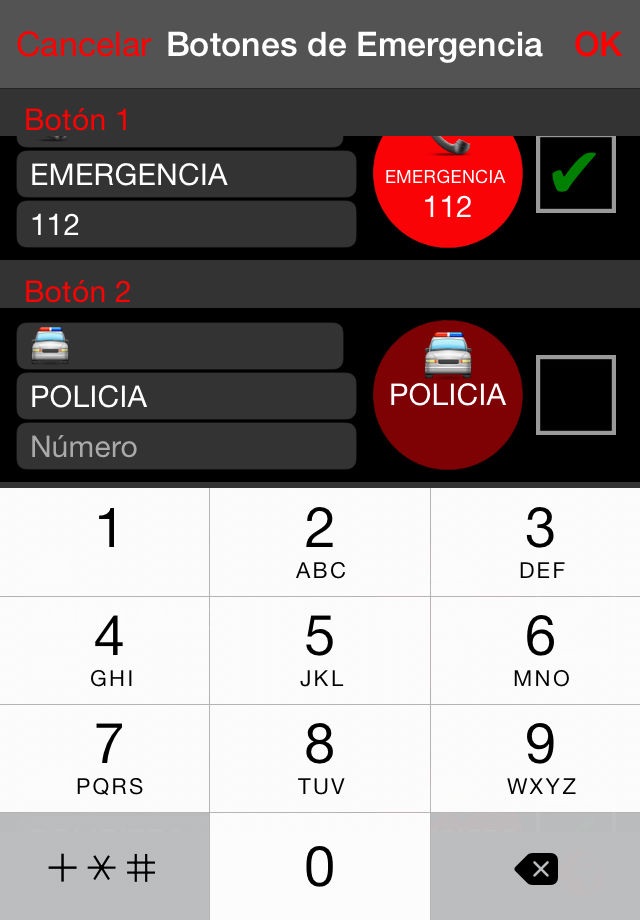 Red Contact Speed & Easy Dial screenshot 3